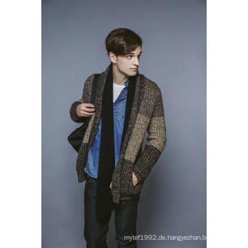 Fall &amp; Winter V Neck Strick Herren Strickjacke mit Knopf